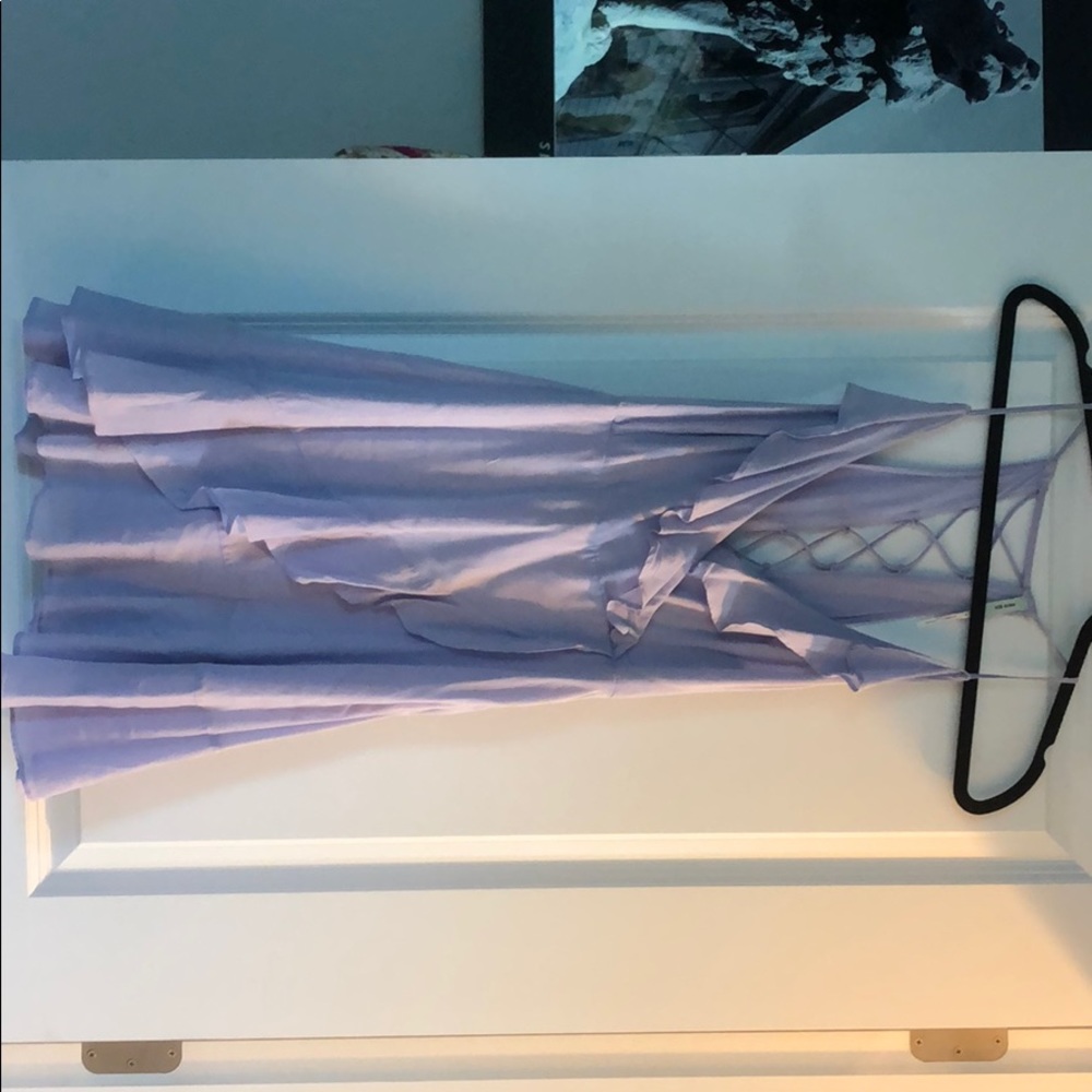 Lavender mini dress